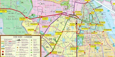 რუკა hanoi საზოგადოებრივი ტრანსპორტი