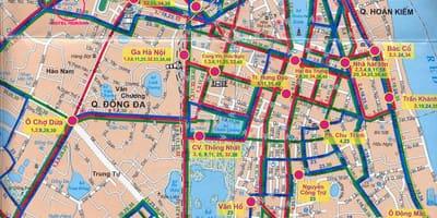 რუკა hanoi ქალაქის ავტობუსი