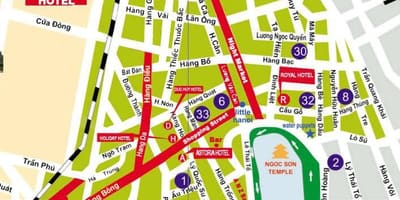 რუკა hanoi ქუჩა